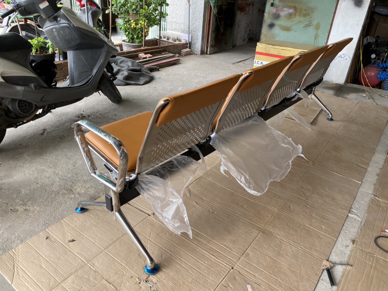 Ghế băng chờ INOX 4 chỗ PPS04N-I